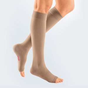 Mediven Plus Below Knee Open Toe Compression Socks