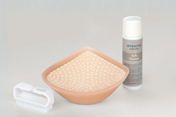 Amoena Soft Cleanser & Soft Brush for Amoena Contact breast prosthesis