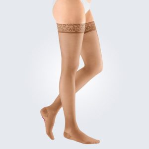 Mediven Sheer and Soft Closed ToeThigh Length Compression Stockings