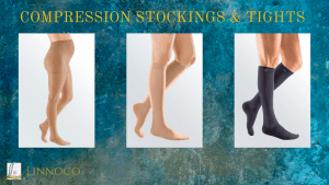 Compression garments for legs